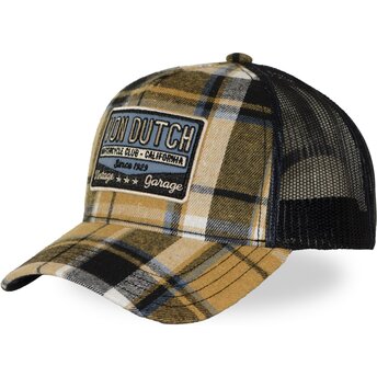Lippikset kaareva rekka keltainen snapback CAR11 Von Dutch