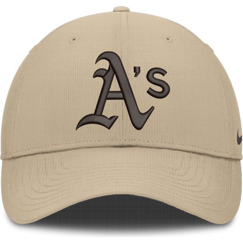 lippikset-kaareva-beige-saadettava-nauha-structured-uv-poly-ripstop-oakland-athletics-mlb-nike lippikset-kaareva-beige-saadettava-nauha-structured-uv-poly-ripstop-oakland-athletics-mlb-nike