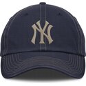 lippikset-kaareva-laivastonsininen-saadettava-nauha-fathers-day-club-unstructured-organic-cotton-new-york-yankees-mlb-nike