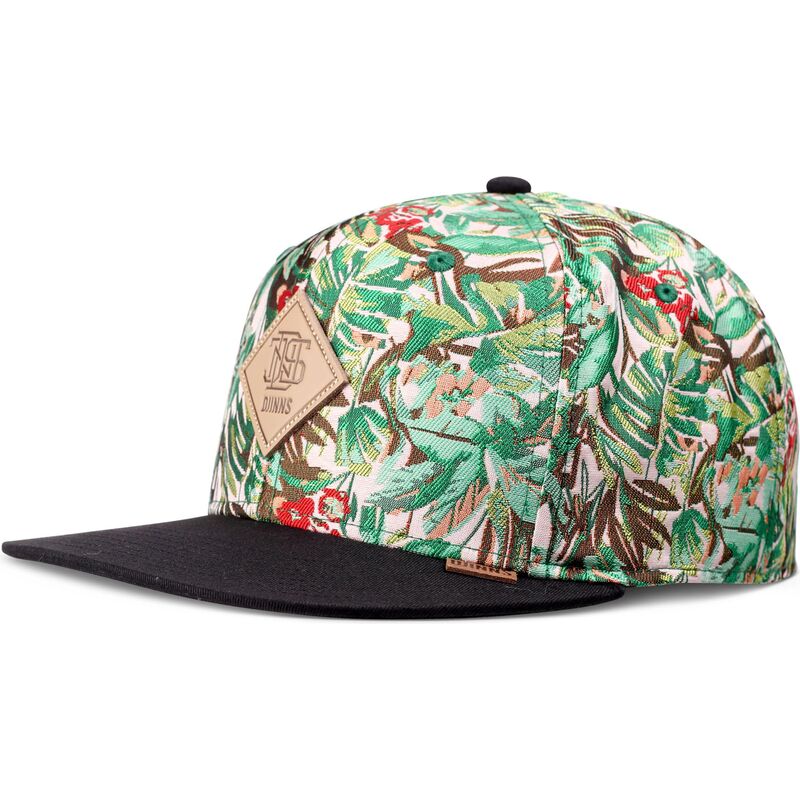 lippikset-littea-vihrea-snapback-woven-jungle-djinns