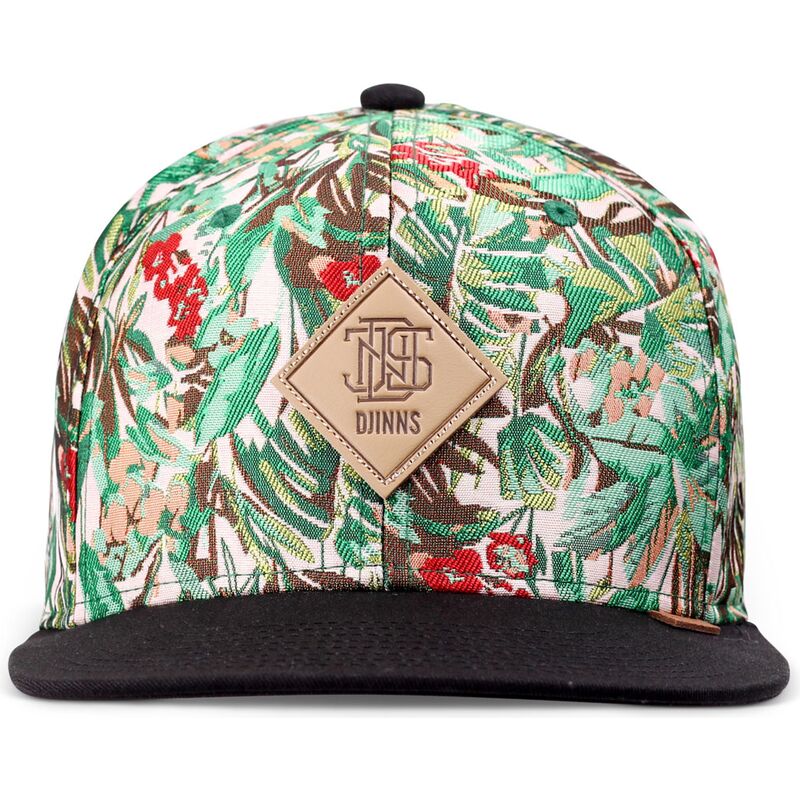 lippikset-littea-vihrea-snapback-woven-jungle-djinns
