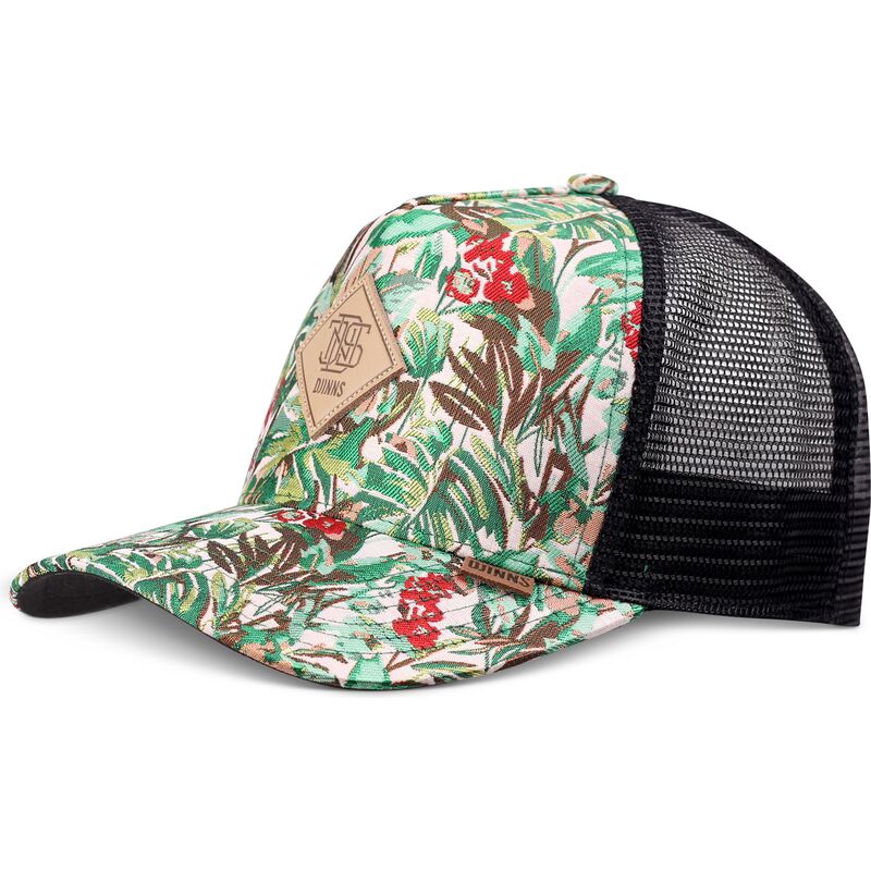 lippikset-kaareva-rekka-vihrea-snapback-hft-woven-jungle-djinns