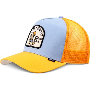 Lippikset kaareva rekka sininen snapback HFT Skaterboy Djinns