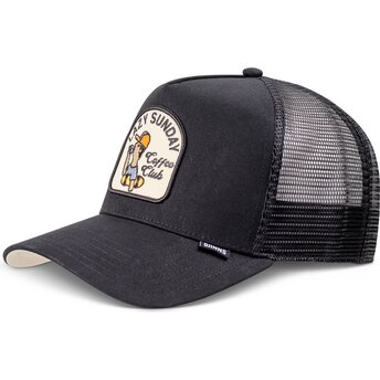 Lippikset kaareva rekka musta snapback HFT Skaterboy Djinns