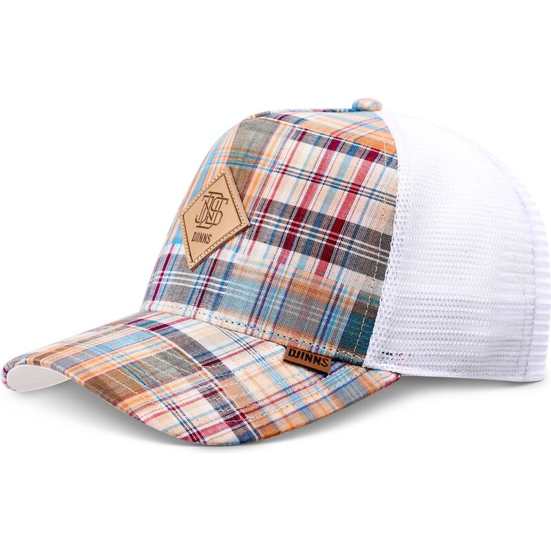lippikset-kaareva-rekka-monivarinen-snapback-hft-patch-check-turquoise-djinns