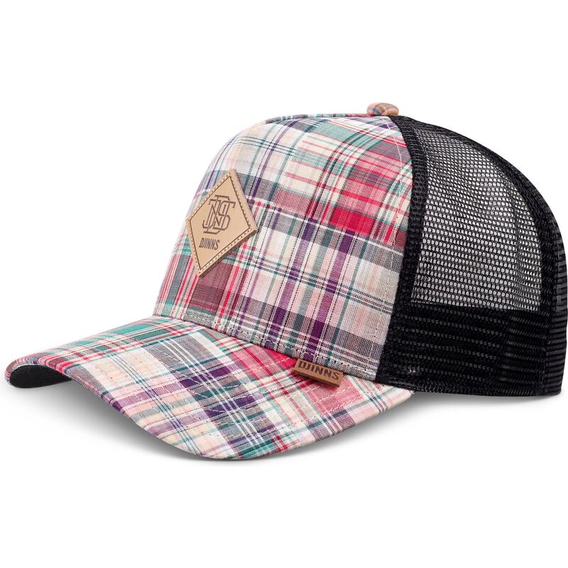 lippikset-kaareva-rekka-monivarinen-snapback-hft-patch-check-red-djinns