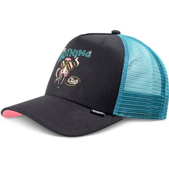 Lippikset kaareva rekka musta snapback HFT DNC Flamingo Djinns