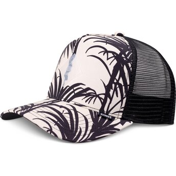 Lippikset kaareva rekka musta snapback HFT Allover Palm Djinns