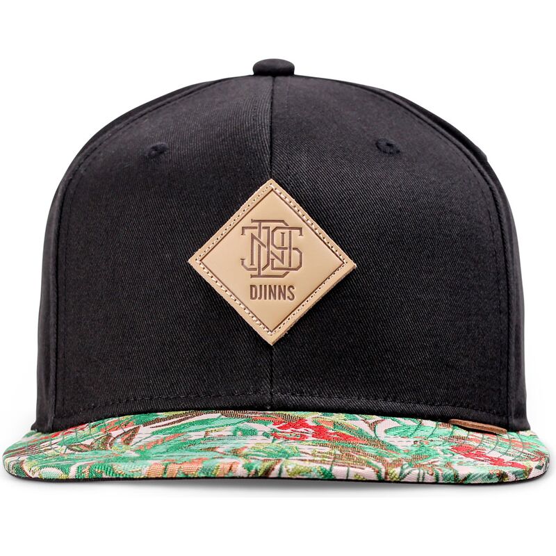 lippikset-littea-musta-snapback-woven-jungle-rev-djinns