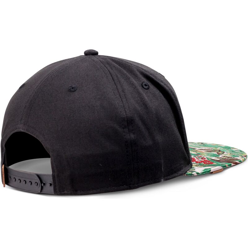 lippikset-littea-musta-snapback-woven-jungle-rev-djinns