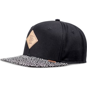 Lippikset litteä musta snapback Gothic Freestyle Rev Djinns