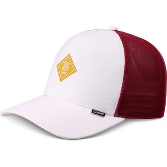 Lippikset kaareva rekka valkoinen snapback HFT FineFine Mesh Djinns
