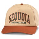 lippikset-kaareva-ruskea-snapback-roscoe-sequoia-national-park-american-needle