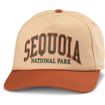 Lippikset kaareva ruskea snapback Roscoe Sequoia National Park American Needle