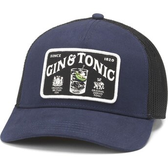 Lippikset kaareva rekka laivastonsininen snapback Archive Valin Gin and tonic Cocktails American Needle