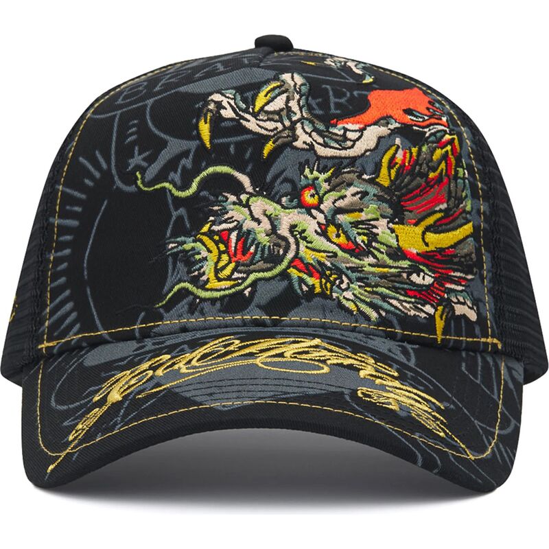 lippikset-kaareva-rekka-musta-snapback-crawling-ed-hardy lippikset-kaareva-rekka-musta-snapback-crawling-ed-hardy
