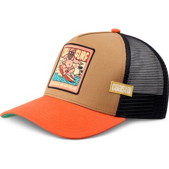 Lippikset kaareva rekka ruskea snapback HFT Chill Surf Coastal