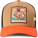 lippikset-kaareva-rekka-ruskea-snapback-hft-chill-surf-coastal