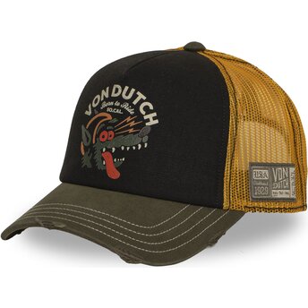 Lippikset kaareva rekka monivärinen snapback CREW35 Von Dutch