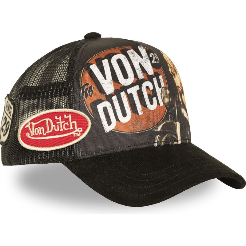 lippikset-kaareva-rekka-musta-snapback-subl21-von-dutch