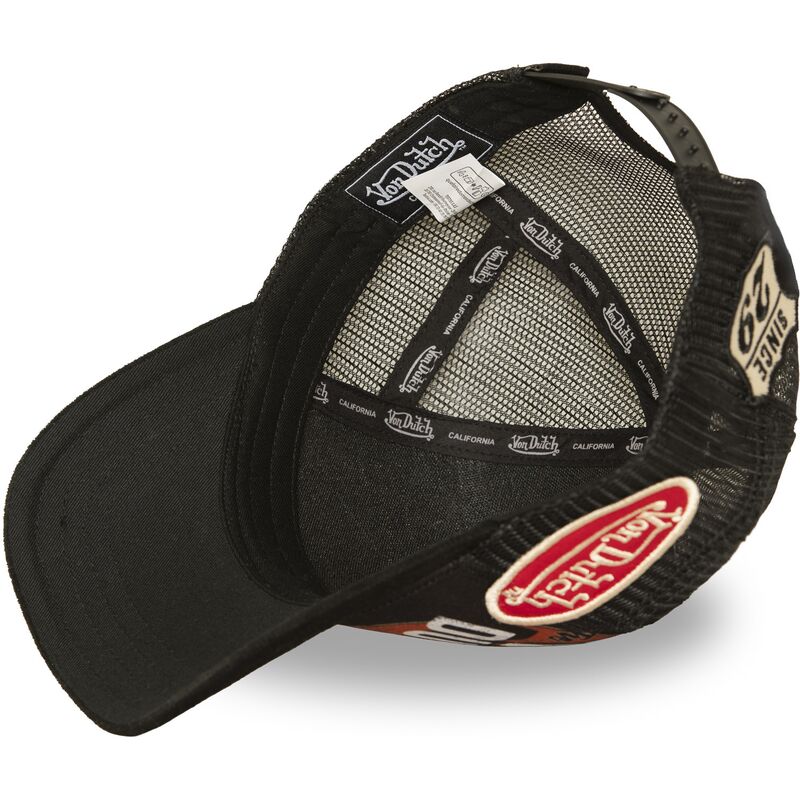 lippikset-kaareva-rekka-musta-snapback-subl21-von-dutch