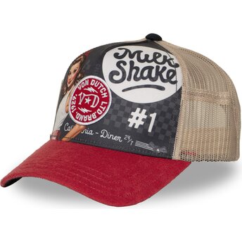 Lippikset kaareva rekka monivärinen snapback SUBL22 Von Dutch