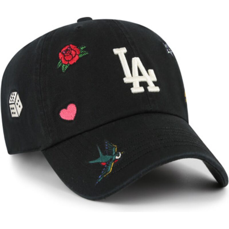 lippikset-kaareva-musta-saadettava-nauha-clean-up-multi-scatter-los-angeles-dodgers-mlb-47-brand lippikset-kaareva-musta-saadettava-nauha-clean-up-multi-scatter-los-angeles-dodgers-mlb-47-brand