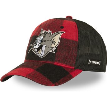 Lippikset kaareva rekka punainen snapback TAJ9 Tom Looney Tunes Capslab