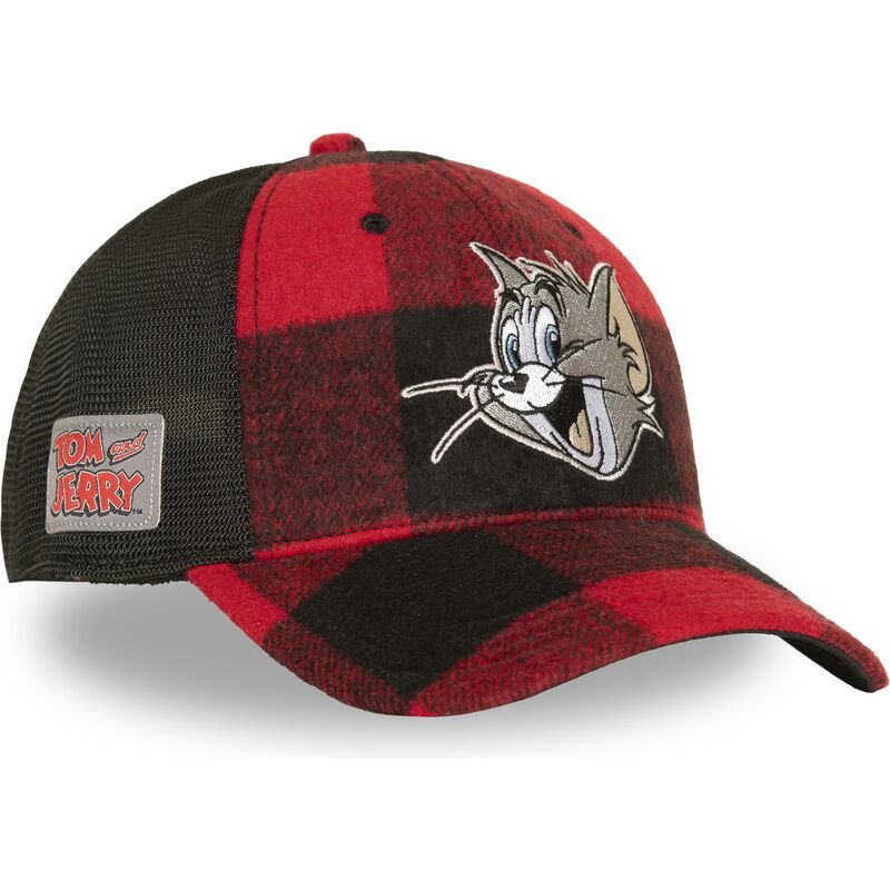 lippikset-kaareva-rekka-punainen-snapback-taj9-tom-looney-tunes-capslab lippikset-kaareva-rekka-punainen-snapback-taj9-tom-looney-tunes-capslab