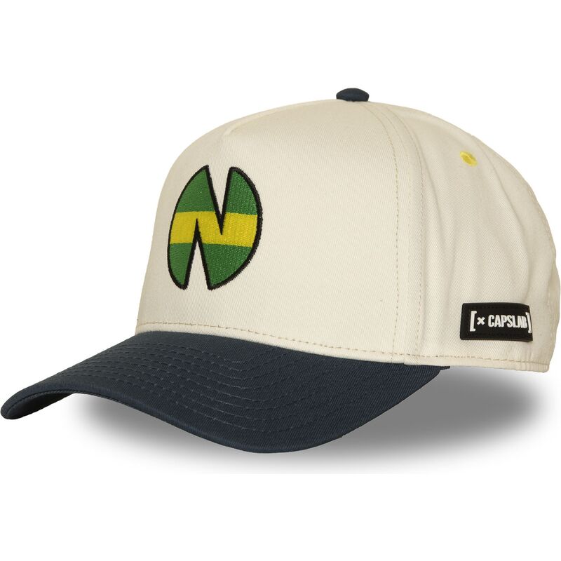 lippikset-kaareva-beige-snapback-oet2-pat-campeones-oliver-atom-maailmanmestarit-oliver-ja-benji-capslab