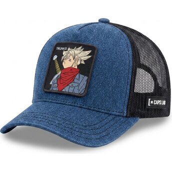 Lippikset kaareva rekka laivastonsininen snapback DBS9 TRU Trunks Dragon Ball Capslab