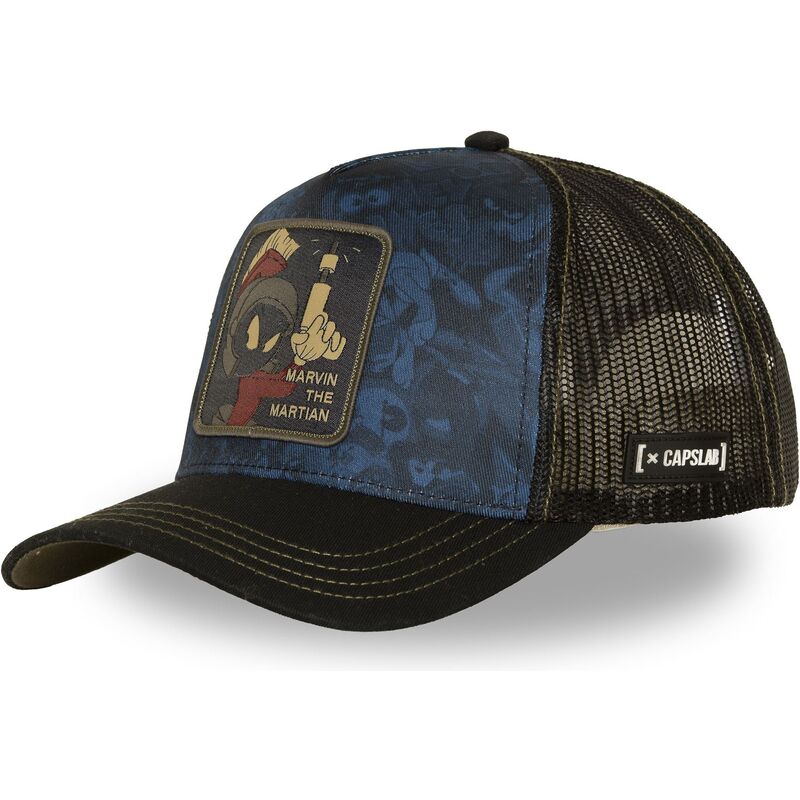lippikset-kaareva-rekka-laivastonsininen-snapback-loo14-mar-marvin-marsilainen-looney-tunes-capslab