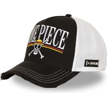 Lippikset kaareva rekka musta snapback OP8 Olkihattujen merirosvojengi One Piece Capslab