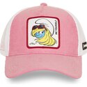 lippikset-kaareva-rekka-vaaleanpunainen-snapback-smu3-sof-smurffiina-smurffit-capslab