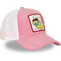 lippikset-kaareva-rekka-vaaleanpunainen-snapback-smu3-sof-smurffiina-smurffit-capslab