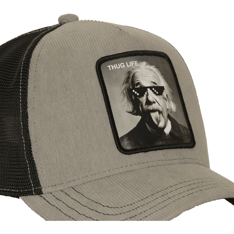 lippikset-kaareva-rekka-harmaa-snapback-thug-life-art1-thug-albert-einstein-kuuluisuudet-capslab