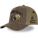 lippikset-kaareva-ruskea-snapback-lck4-luc-lucky-luke-capslab