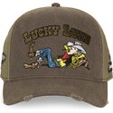 lippikset-kaareva-ruskea-snapback-lck4-luc-lucky-luke-capslab