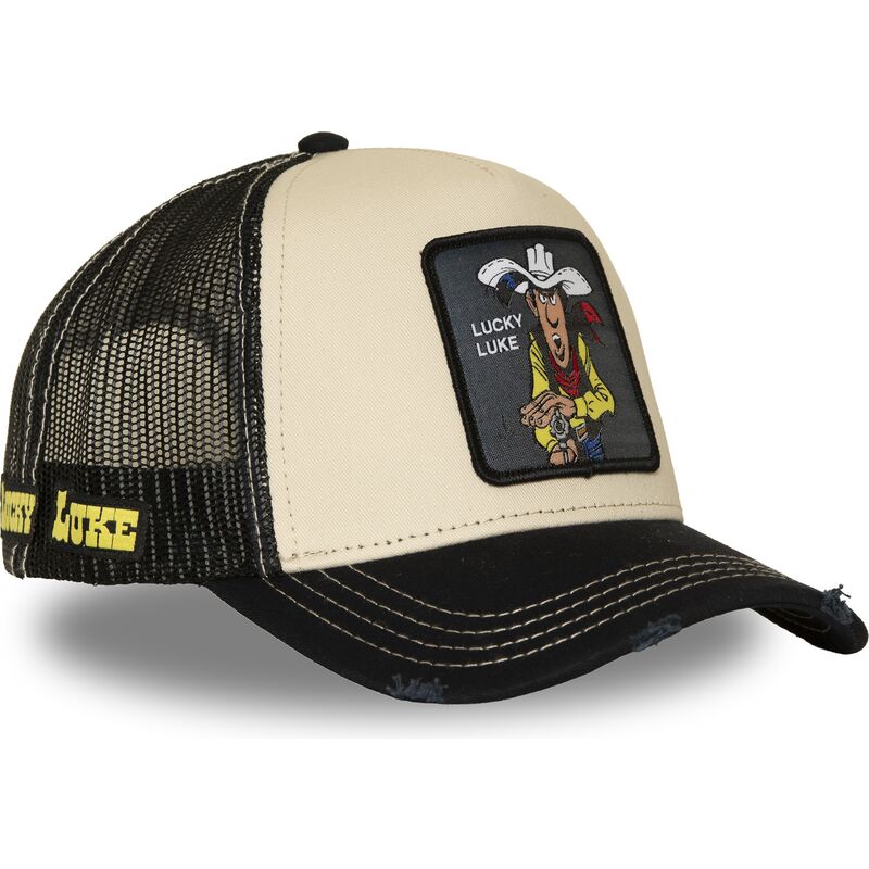 lippikset-kaareva-rekka-beige-snapback-lck4-cow-lucky-luke-capslab