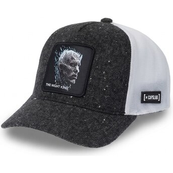 Lippikset kaareva rekka musta snapback GOT NIG Yökuningas Valtaistuinpeli Capslab