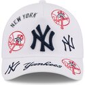 lippikset-kaareva-rekka-valkoinen-snapback-9forty-m-crown-a-frame-all-over-new-york-yankees-mlb-new-era