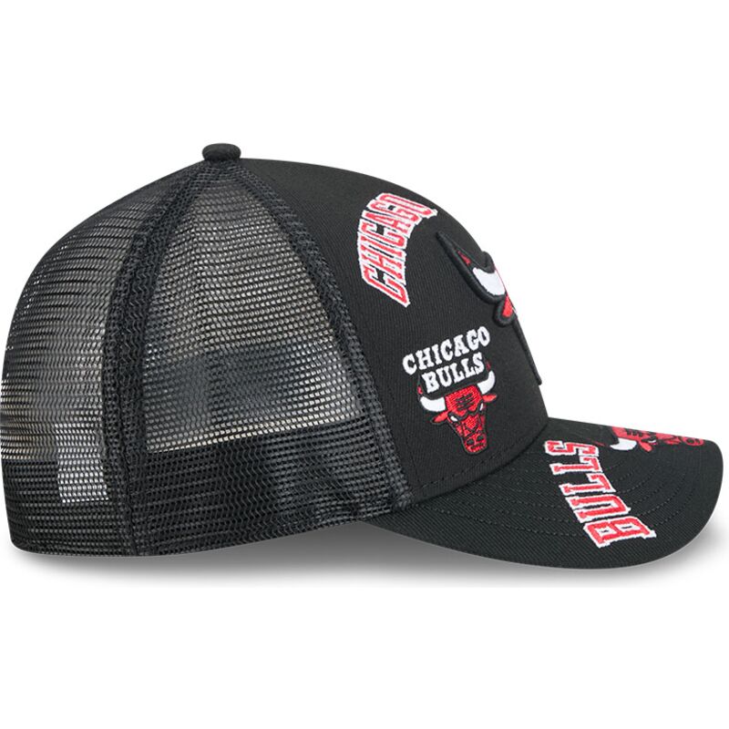 lippikset-kaareva-rekka-musta-snapback-9forty-m-crown-a-frame-all-over-chicago-bulls-nba-new-era
