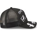 lippikset-kaareva-rekka-musta-snapback-9forty-m-crown-a-frame-all-over-chicago-white-sox-mlb-new-era