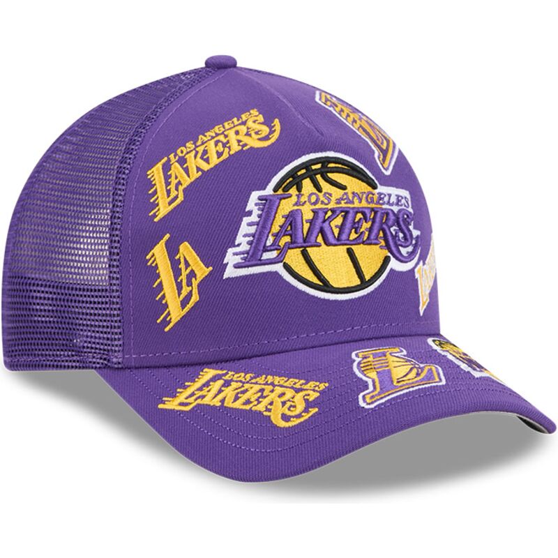 lippikset-kaareva-rekka-violetti-snapback-9forty-m-crown-a-frame-all-over-los-angeles-lakers-nba-new-era lippikset-kaareva-rekka-violetti-snapback-9forty-m-crown-a-frame-all-over-los-angeles-lakers-nba-new-era