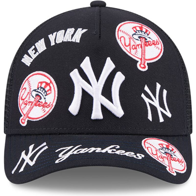 lippikset-kaareva-rekka-laivastonsininen-snapback-9forty-m-crown-a-frame-all-over-new-york-yankees-mlb-new-era