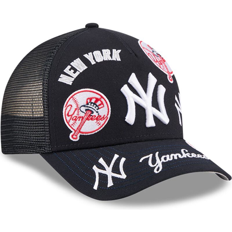 lippikset-kaareva-rekka-laivastonsininen-snapback-9forty-m-crown-a-frame-all-over-new-york-yankees-mlb-new-era
