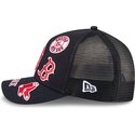 lippikset-kaareva-rekka-laivastonsininen-snapback-9forty-m-crown-a-frame-all-over-boston-red-sox-mlb-new-era