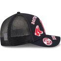 lippikset-kaareva-rekka-laivastonsininen-snapback-9forty-m-crown-a-frame-all-over-boston-red-sox-mlb-new-era
