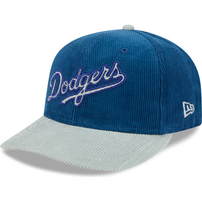lippikset-kaareva-sininen-snapback-9fifty-9fifity-two-tone-cord-los-angeles-dodgers-mlb-new-era
