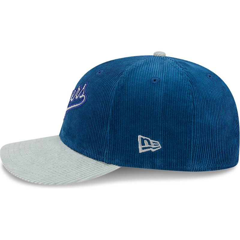lippikset-kaareva-sininen-snapback-9fifty-9fifity-two-tone-cord-los-angeles-dodgers-mlb-new-era